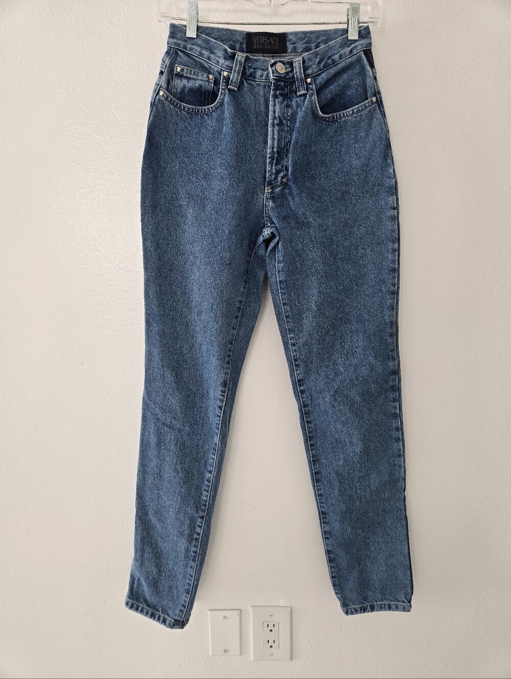 Versace Jeans Couture Blue Denim Jeans  Size 27  Stylish & Chic